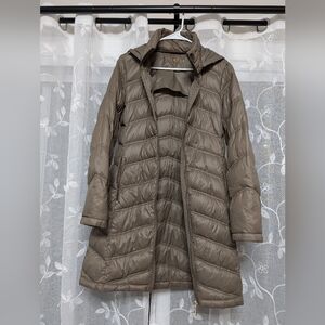 Calvin Klein Olive Puffer Coat